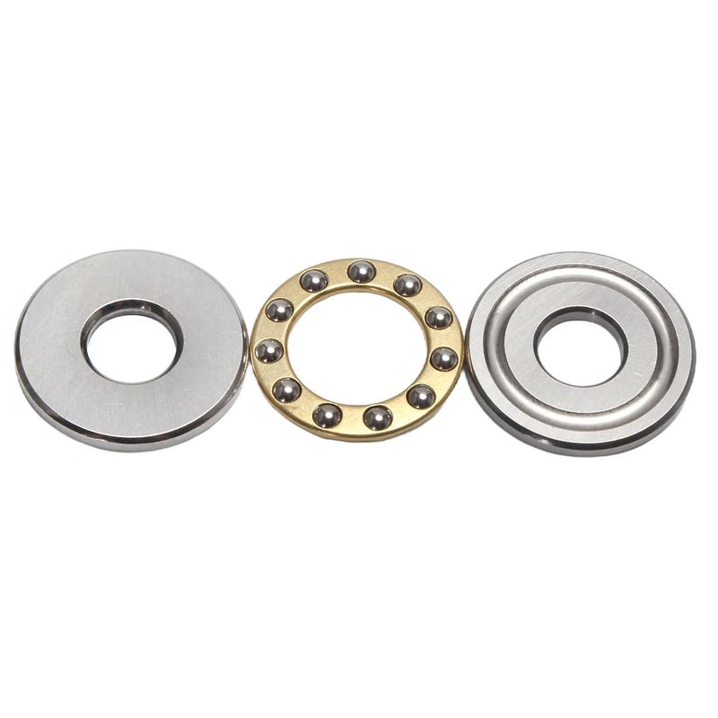 STYUI (10Pcs) F8-22M Miniature Thrust Ball Bearings 8mm x 22mm x 7mm Miniature Plane Thrust Bearings Chrome Steel One Way - Image 2